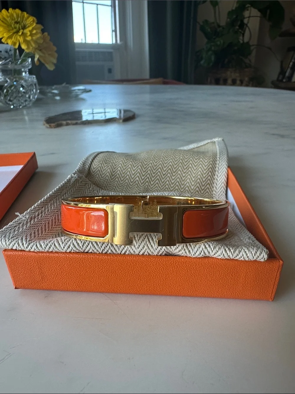 Hermes Clic Bracelet